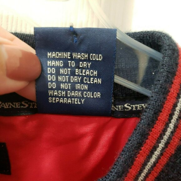 Payne Stewart Pullover Jacket Medium Golf Red Polyester windbreaker packable - Picture 7 of 10